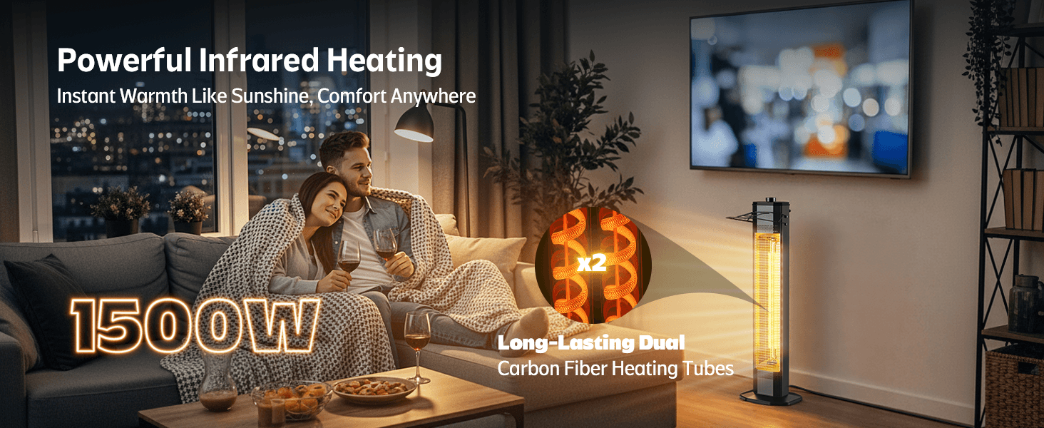 32-Inch Mid-Height Heater Feature 3