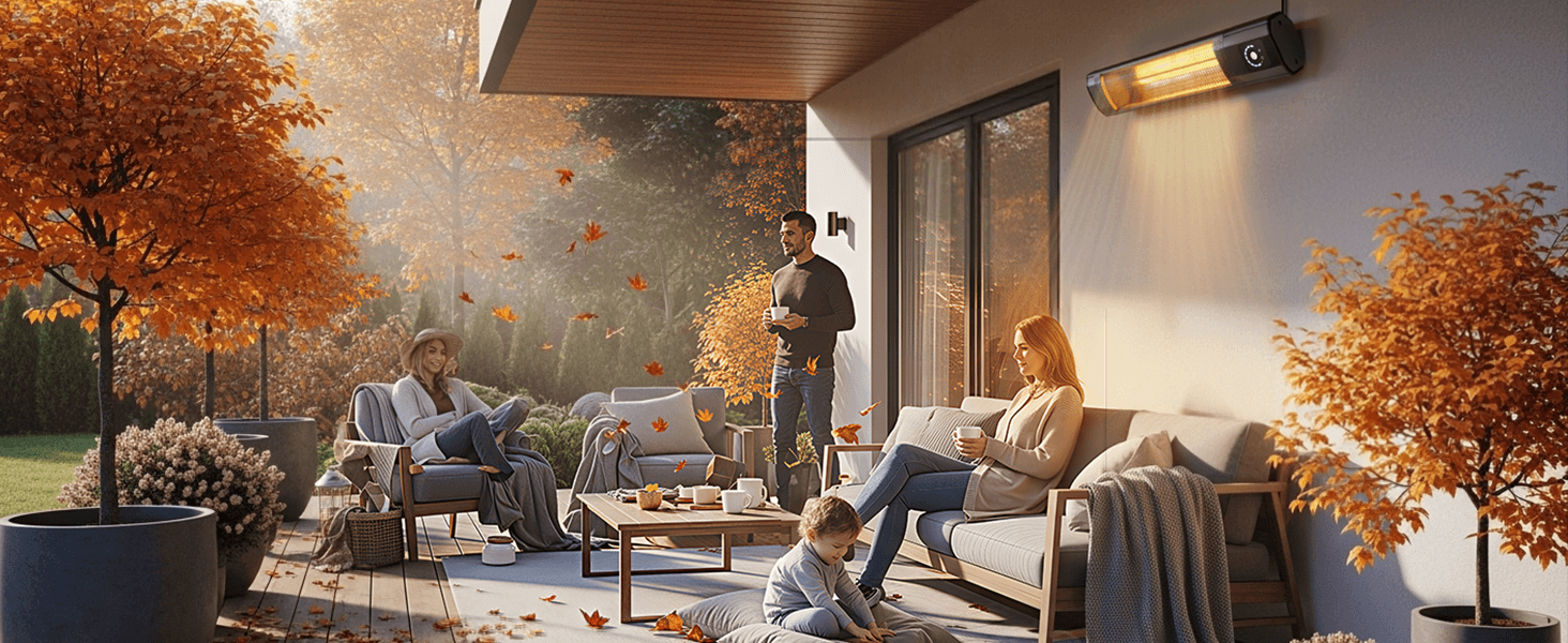 Wall-Mounted Patio Heater Feature 6